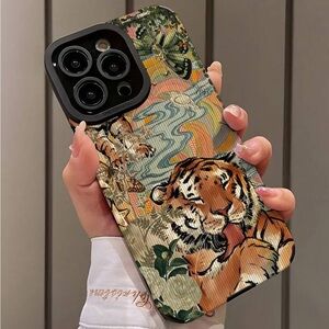 ❗️4/$20❗️NWT IPhone XR Oriental Tiger Phone Case 🐅